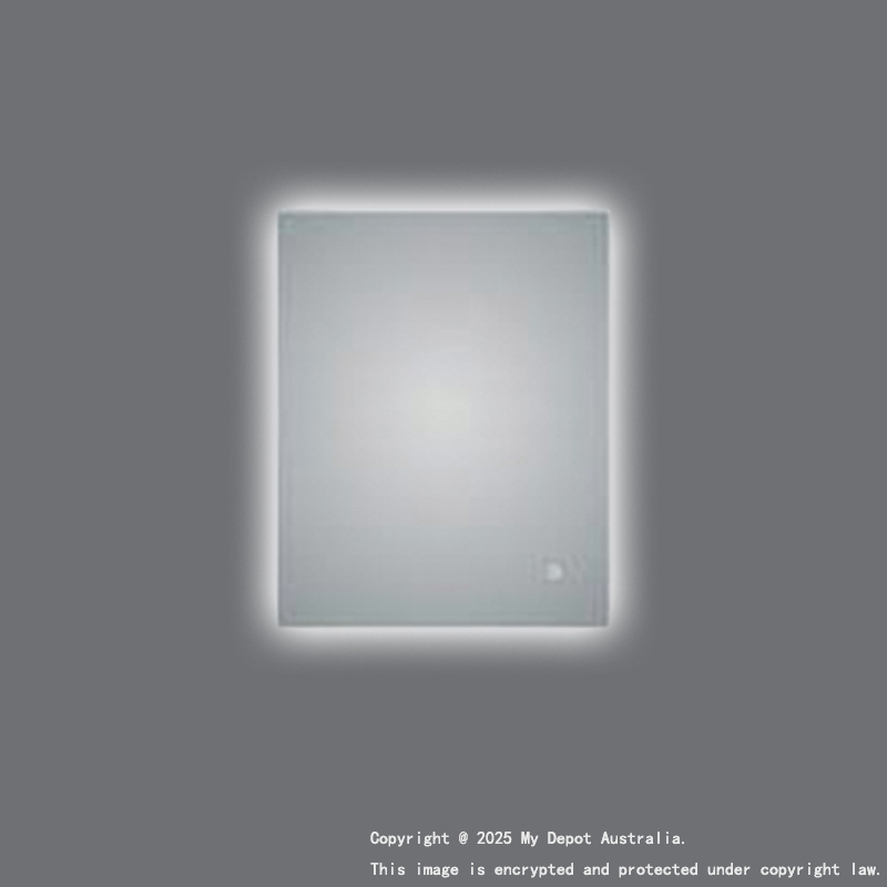 600*750mm Sharpe Edgd 3 Color Lighting Backlit LED Mirror Touch Sensor Switch Defogger Pad Wall Mounted Vertical or Horizontal