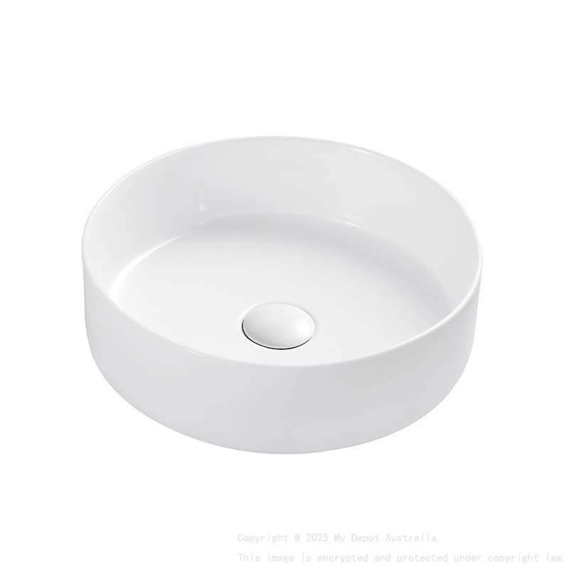 Otus Countertop Art Basin Matt White