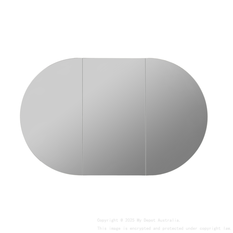 1200X750X150mm Matte White Allison Pill Shaving Cabinet