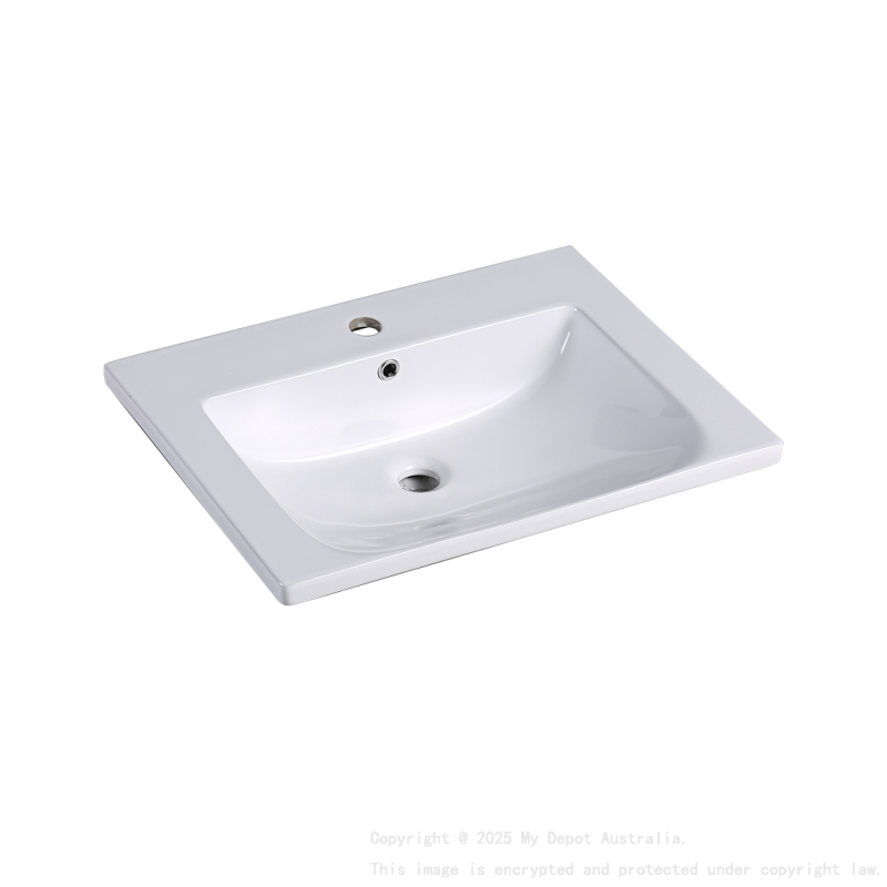 600mm O Shape Basin Ceramic Vanity Top