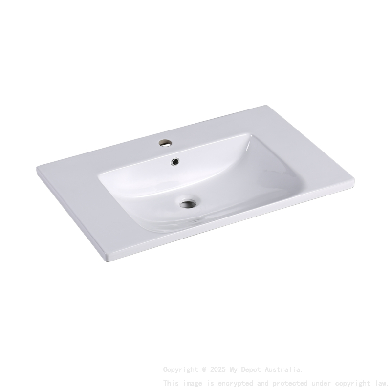 750mm O Shape Basin Ceramic Vanity Top