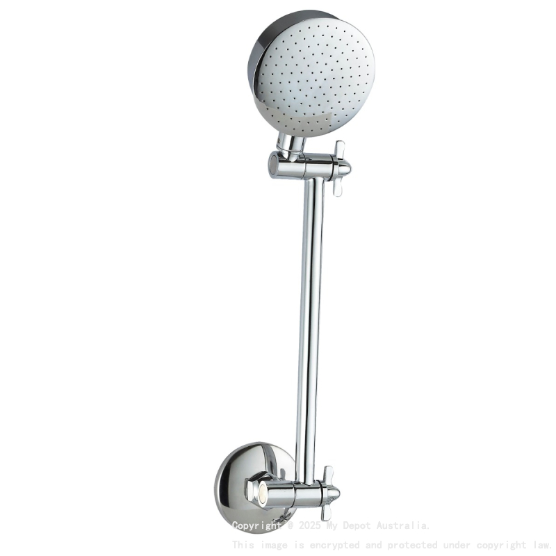 Ruby Round Brass All Direction Shower Head Chrome