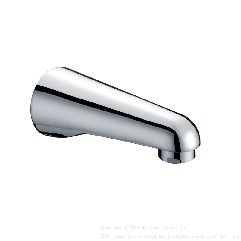 Yale Round Bath Spout Chrome