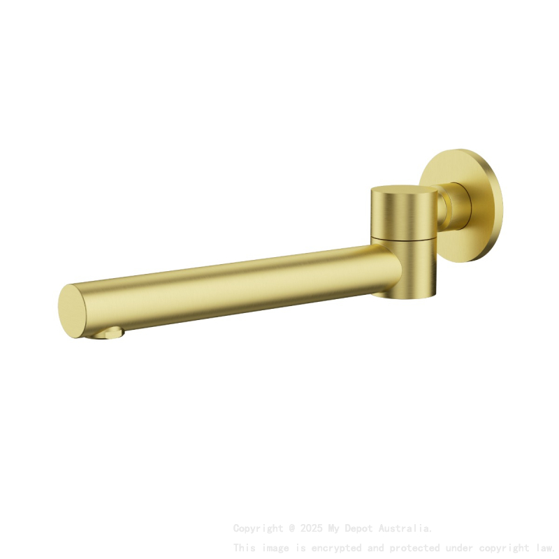 OTUS SWIVEL BATH SPOUT Brushed Gold
