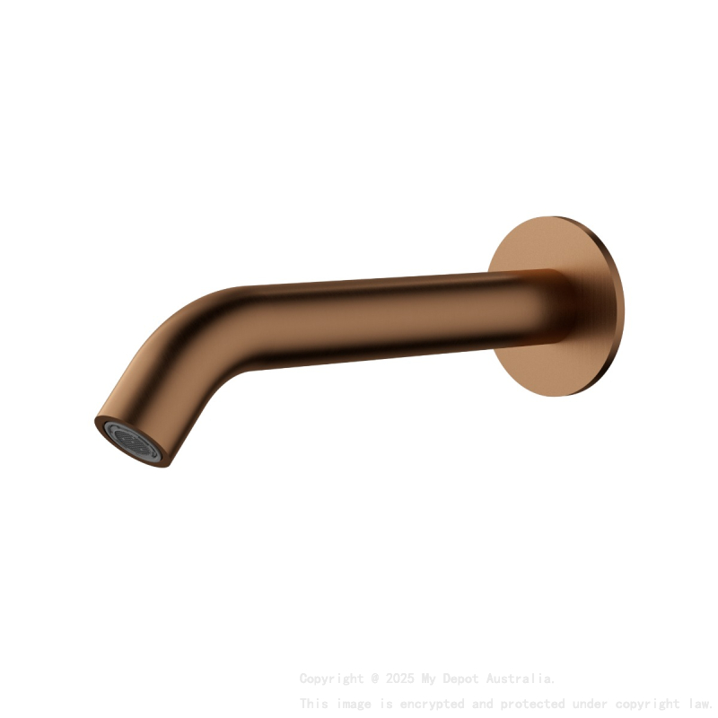 Otus Slimline SS Bath Spout Brushed Copper