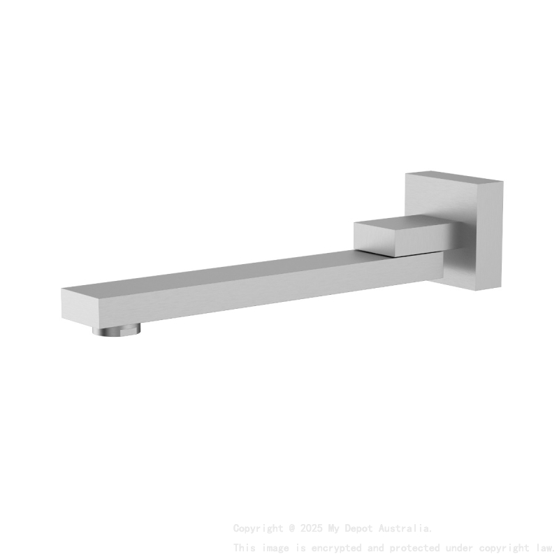 Rosa Swivel Bath Spout Brushed Nickel