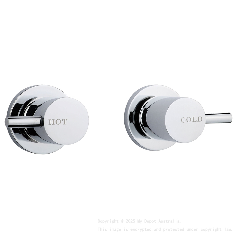 Wall Top Assemblies Chrome