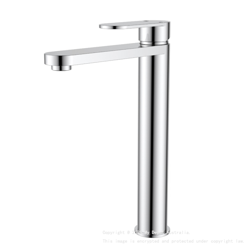Sora SS Highrise Basin Mixer Chrome