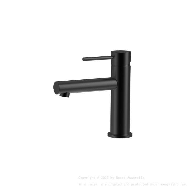 Otus Slimline SS Basin Mixer in Matt Black