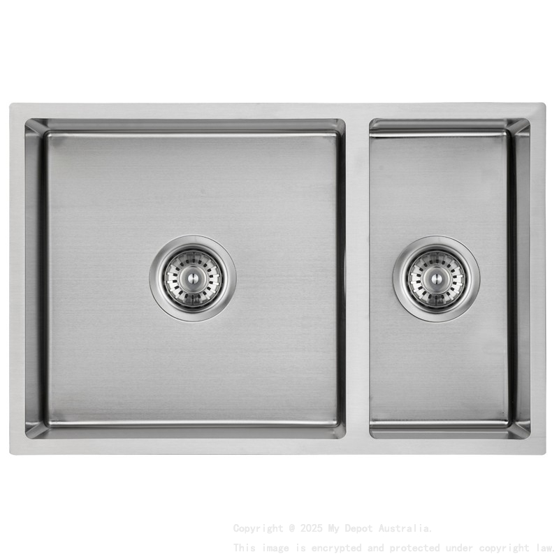 New Cora One And Half Bowls Above/Undermout Sink 540mm,93 Degree