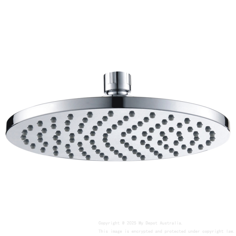 Otus Round Overhead Shower 200mm Chrome