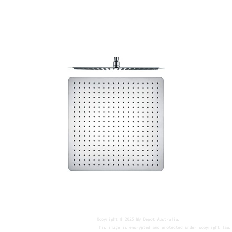 Nova Square Overhead Shower  Mirror Polish
