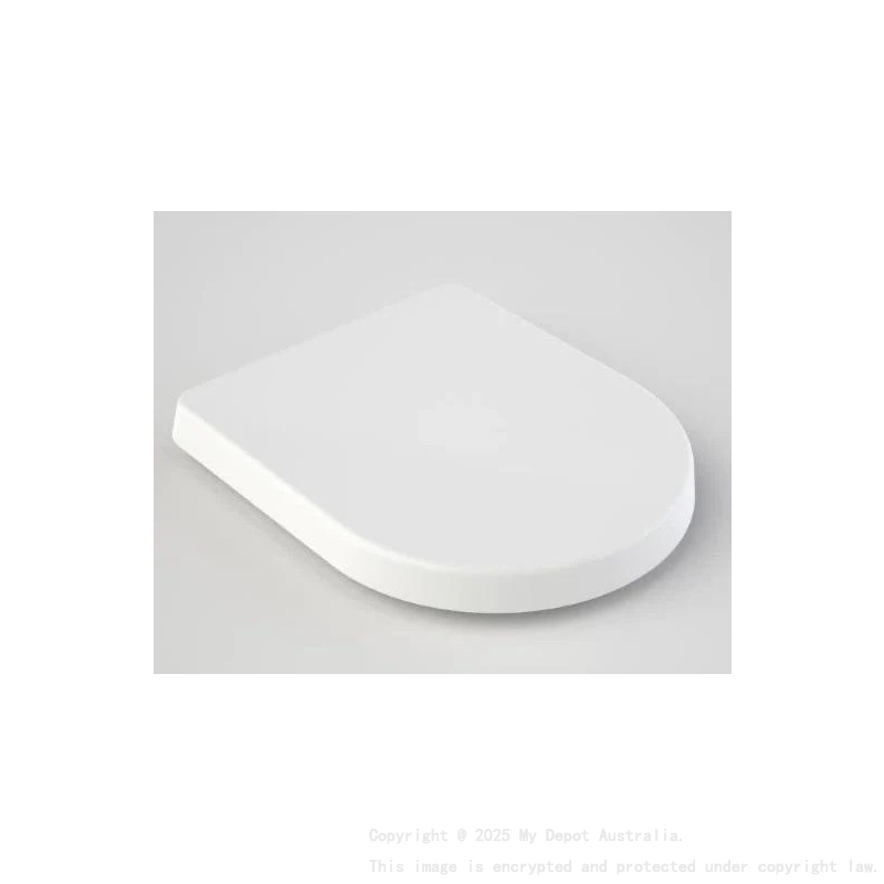 Gloss White Thick PP Toilet Seat Compatible With Hani, Pani, Vera ,Moi, Toi, Zara99 ,Zara66 ,Rual99,Rual66.