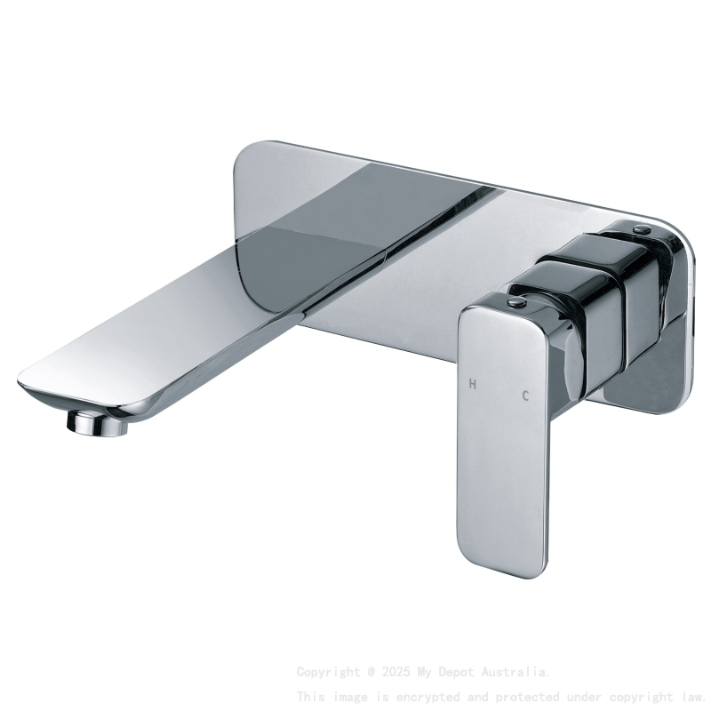 Nova Wall Basin Mixer Chrome