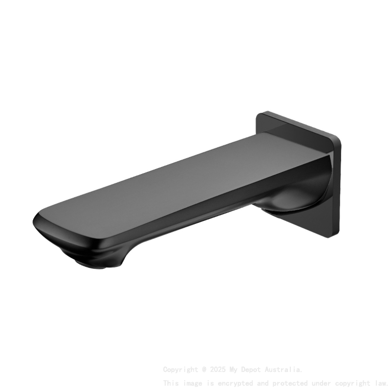 Esperia Gun Metal Grey Wall Bath / Spout