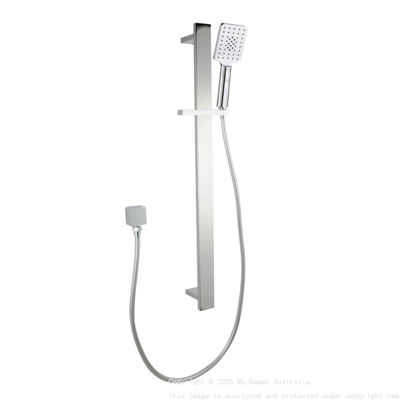 Bellino Chrome Sliding Shower Rail(ABS Handheld Shower)