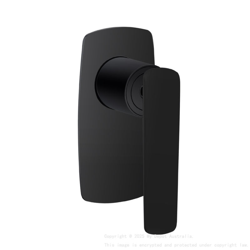 Bellino Matte Black Wall Mixer