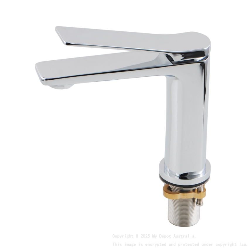 Rushy Chrome Basin Mixer Bathroom Tapware