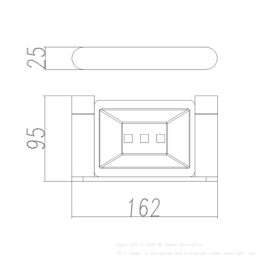 Chrome Soap Dish Holder
