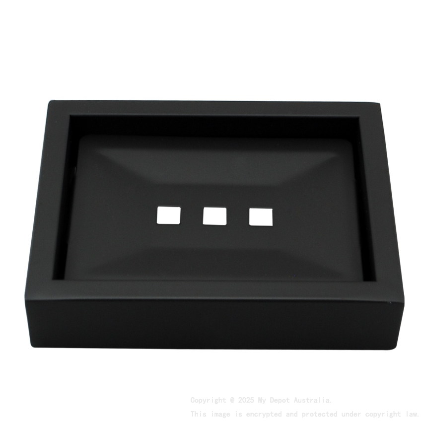 Black Soap Dish Holder