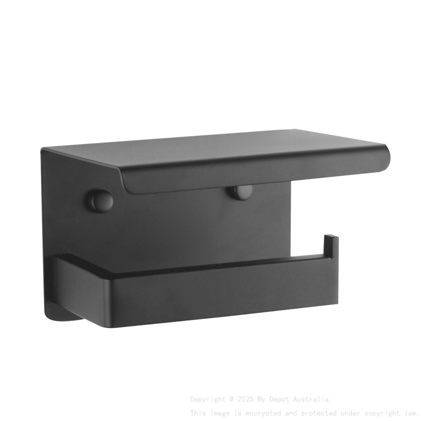 Black Toilet Paper Holder