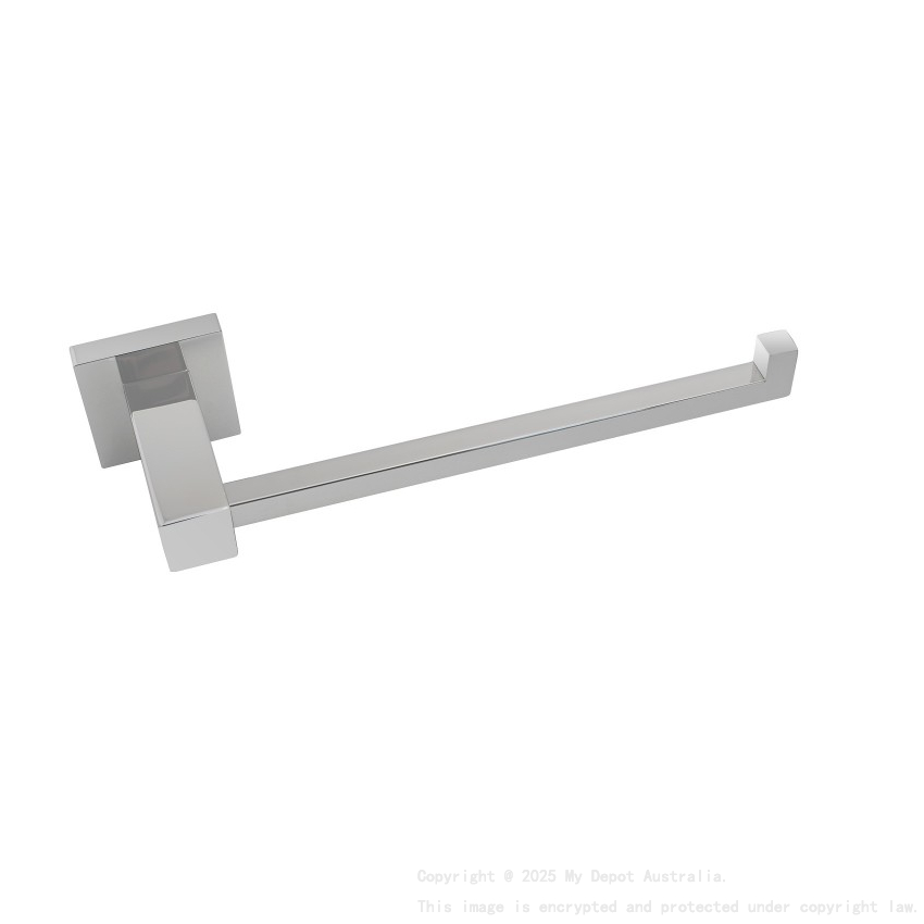 Chrome Towel Hook Ring 250mm