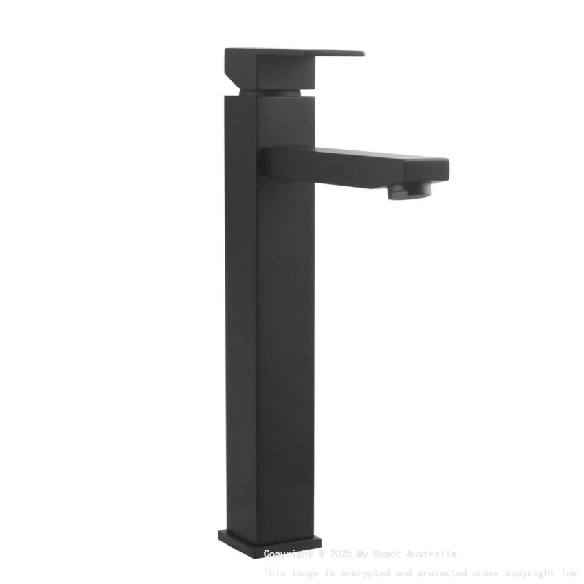Black Tall Basin Mixer
