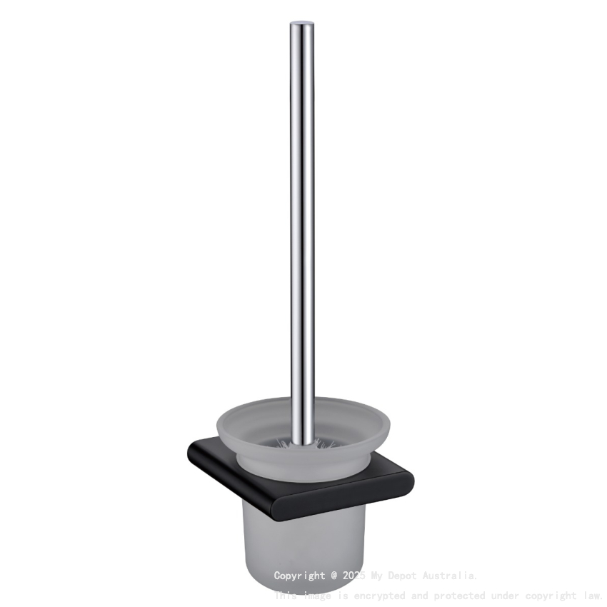 Cora Toilet Brush Holder Matt Black