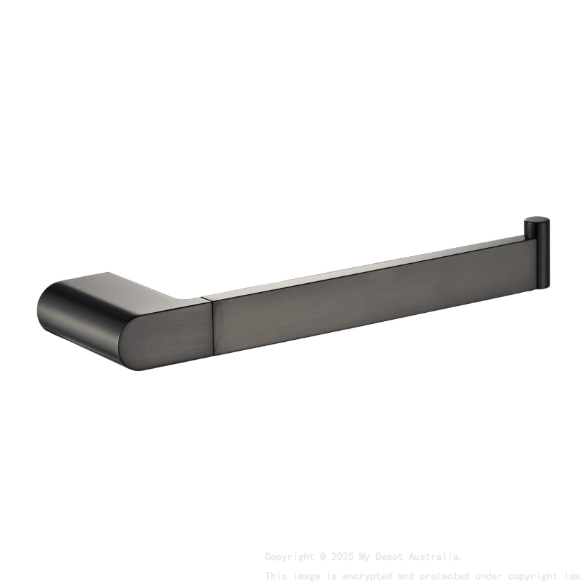 Flores Towel Bar Gunmetal