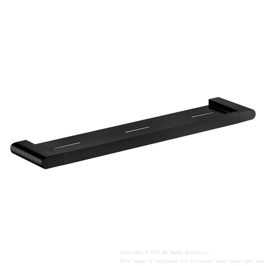 Flores Cosmetic Shelf Matt Black