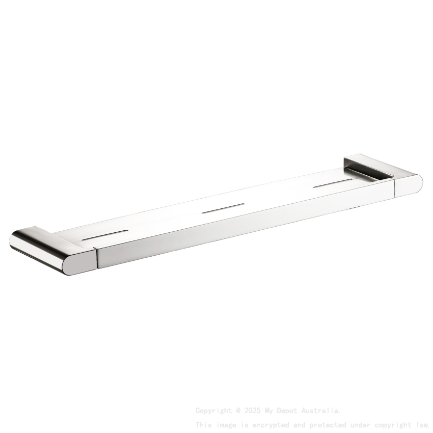 Flores Cosmetic Shelf Chrome