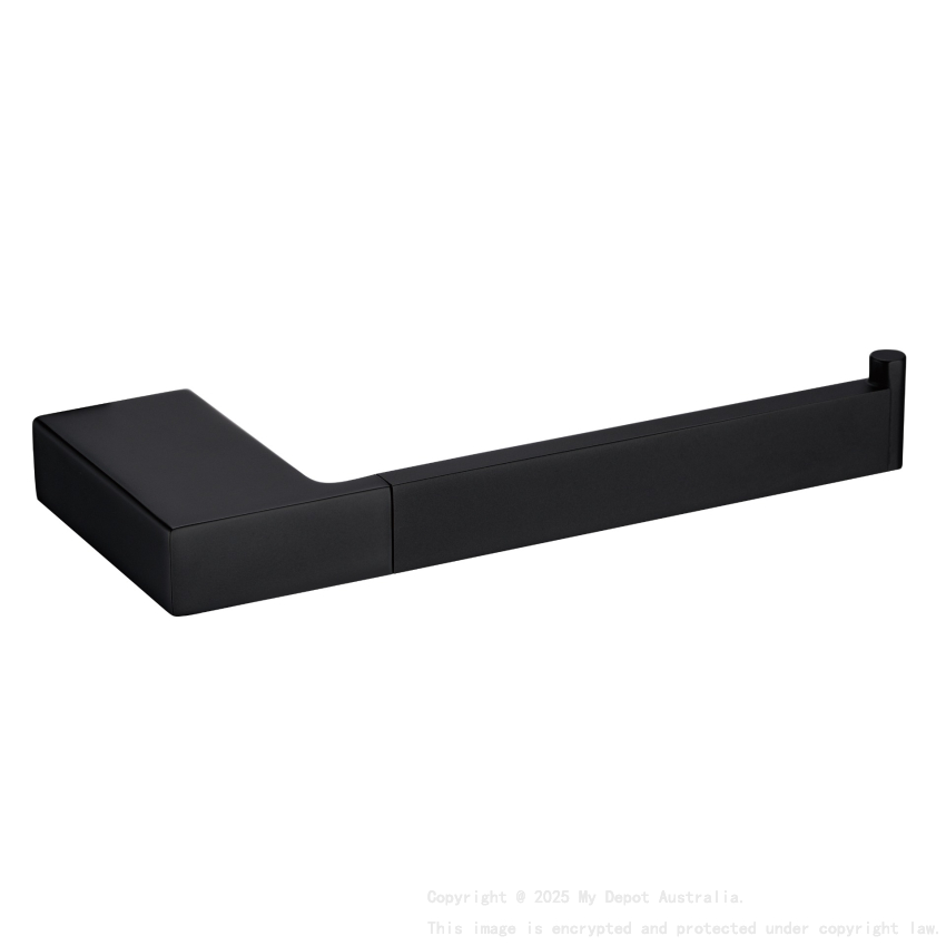 Eden Toilet Roll Holder Matt Black