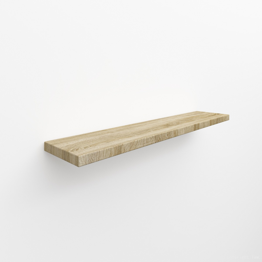 1200mm White Oak MDF Vanity Kickboard 