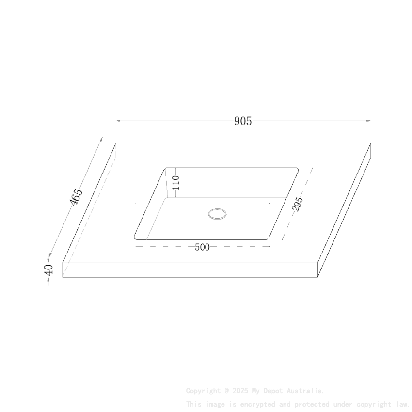 900x460x190mm Carrara White Sintered Stone Seamlessjoined With Fine Ceramic Basin Single Bowl No Tap Hole