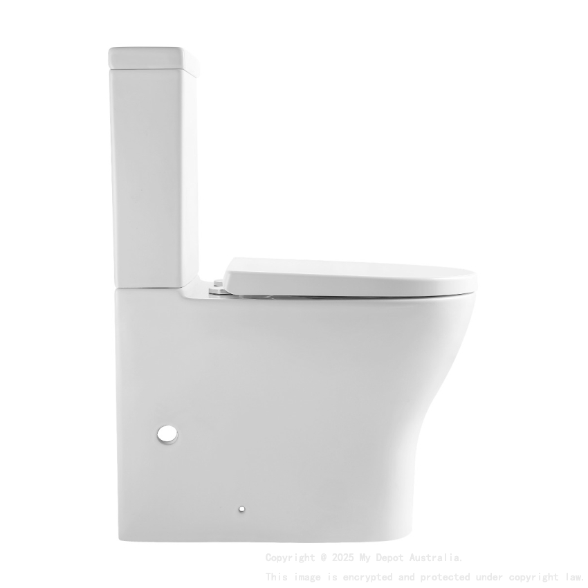 650*390*900mm Verona Tornado Rimless Toilet Suite