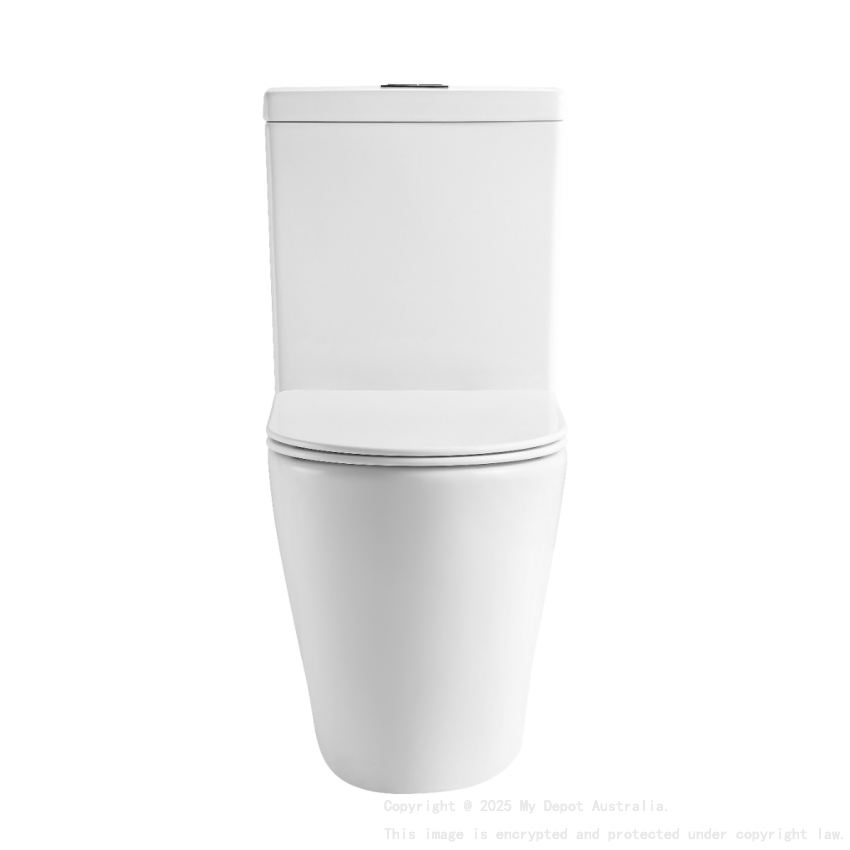 600*390*805mm Rocca Tornado Rimless Toilet Suite