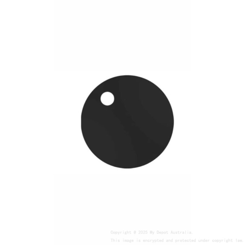 Matt Black Seat Hing Cover 60mm Compatible With Pain,Vera