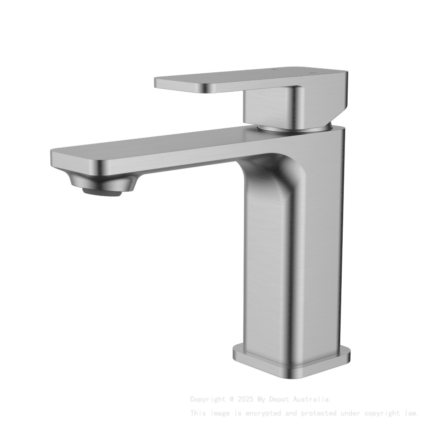 Nova II Basin Mixer Brushed Nickel