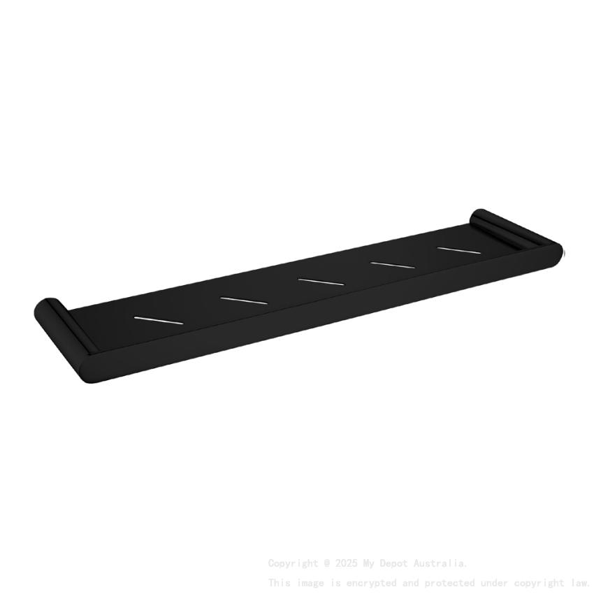 Bellino Matte Black Shower Shelf