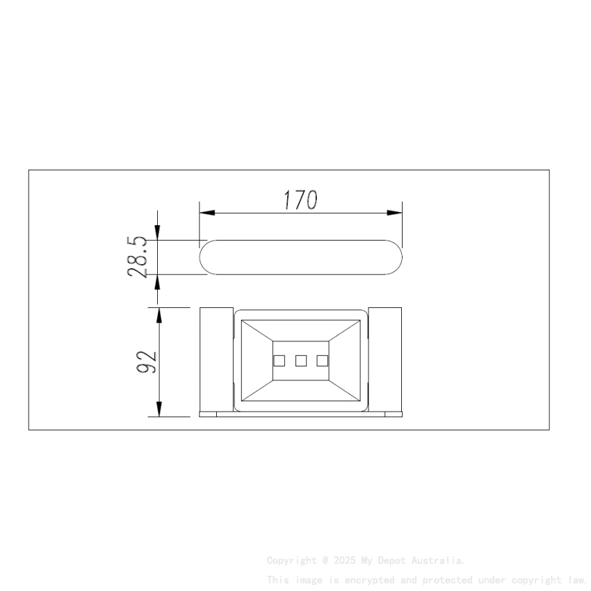 Bellino Matte Black Soap Dish