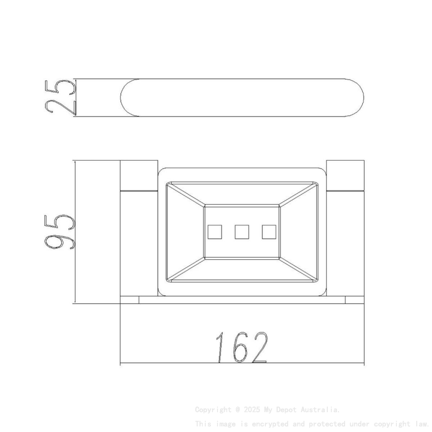 Esperia Chrome Soap Dish Holder