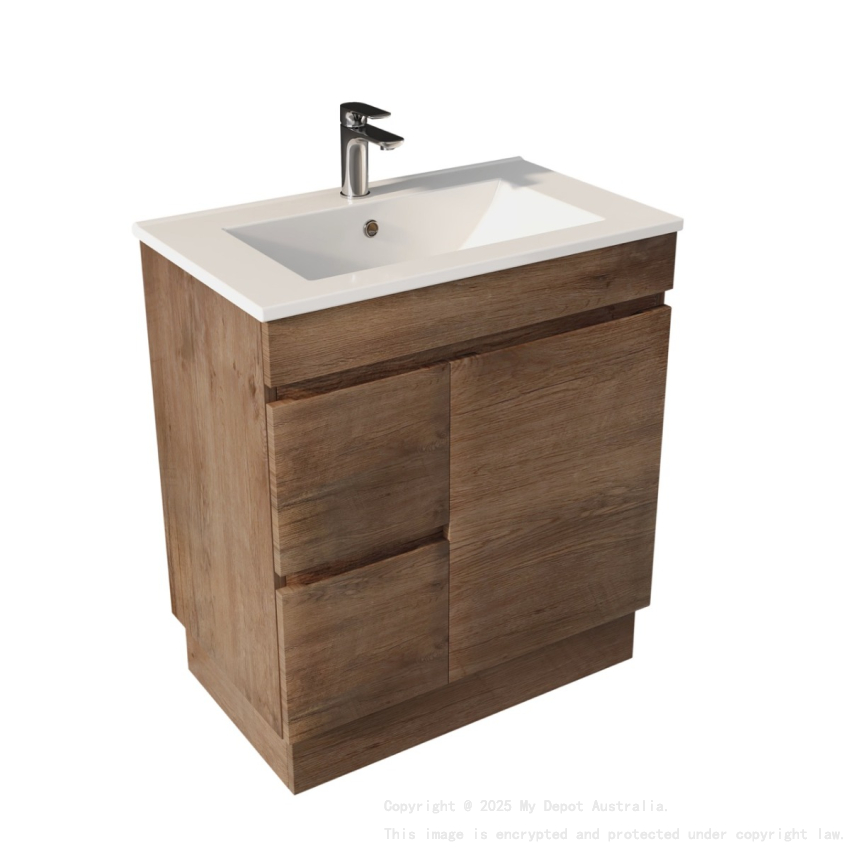 700mm Dark Oak MDF Vanity Kickboard 