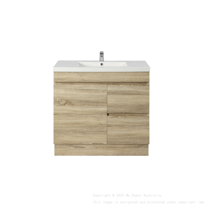 700mm White Oak MDF Vanity Kickboard 