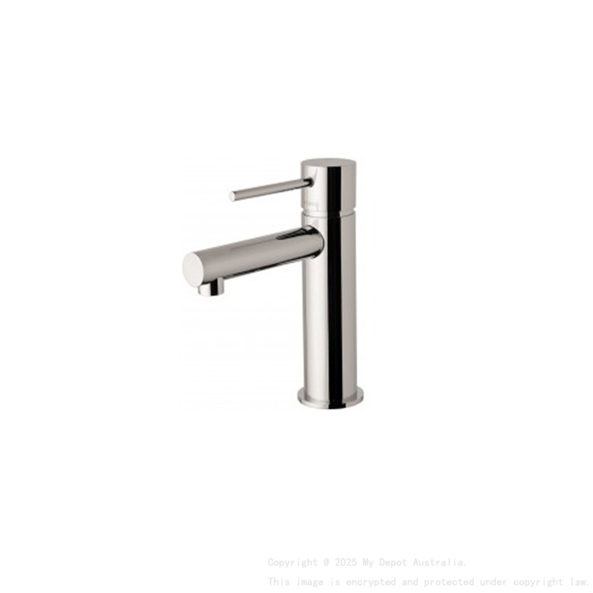Round Basin Mixer Chrome