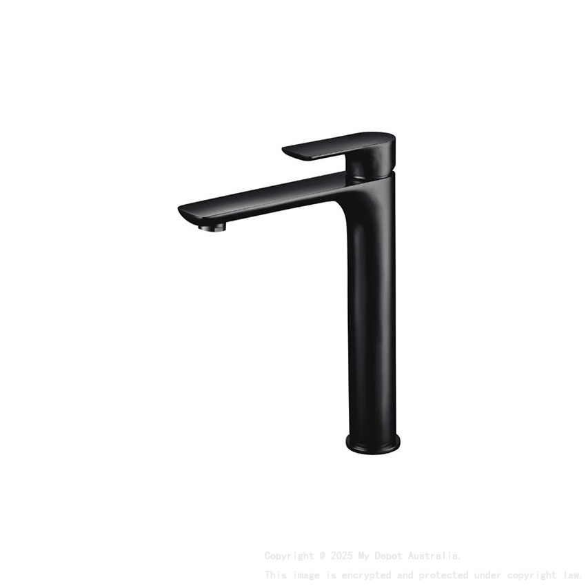 Luxus Tower Basin Mixer Matte Black