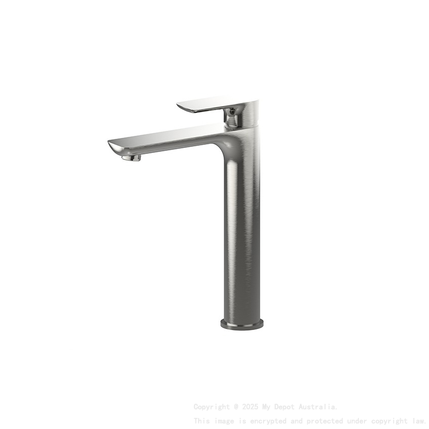 Luxus Tower Basin Mixer Burshed Nickel