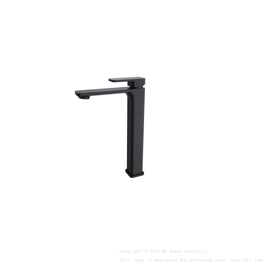 Kasten Matte Black Tower Basin Mixer
