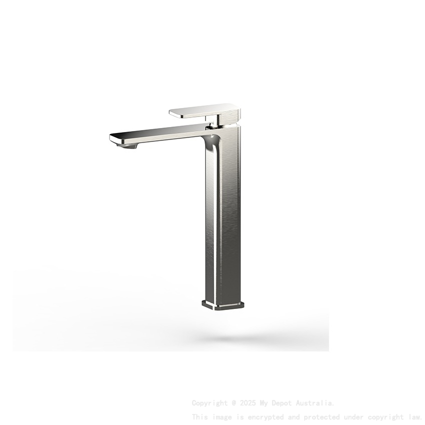 Kasten Brushed Nickel Tower Basin Mixer