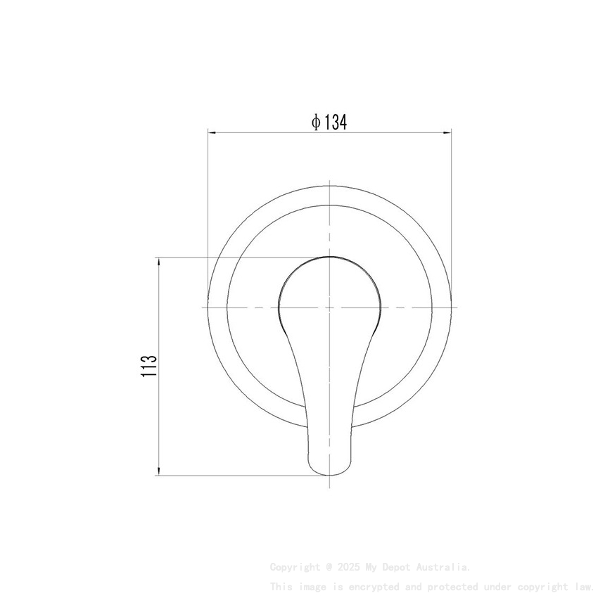 Wahlen 10 Trade Brass Shower Mixer Barss Chrome