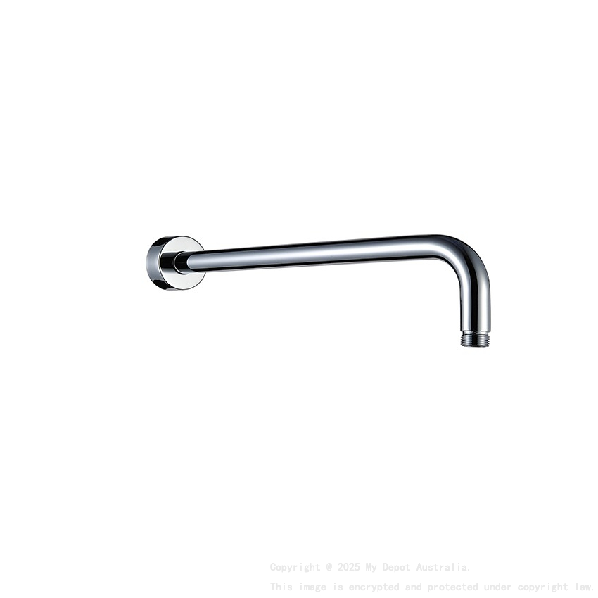 Round Shower Arm Chrome